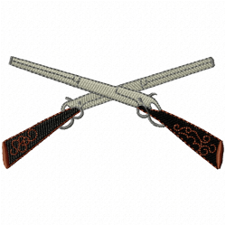 Guns Embroidery Design 8 Guns Embroidery Design 8